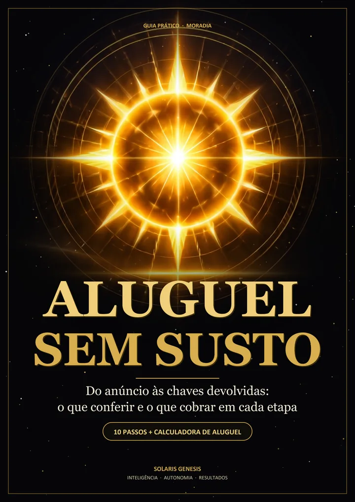 Capa do e-book Aluguel Sem Susto