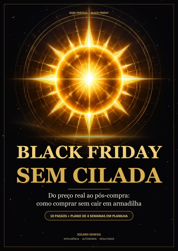 Capa do e-book Black Friday Sem Cilada