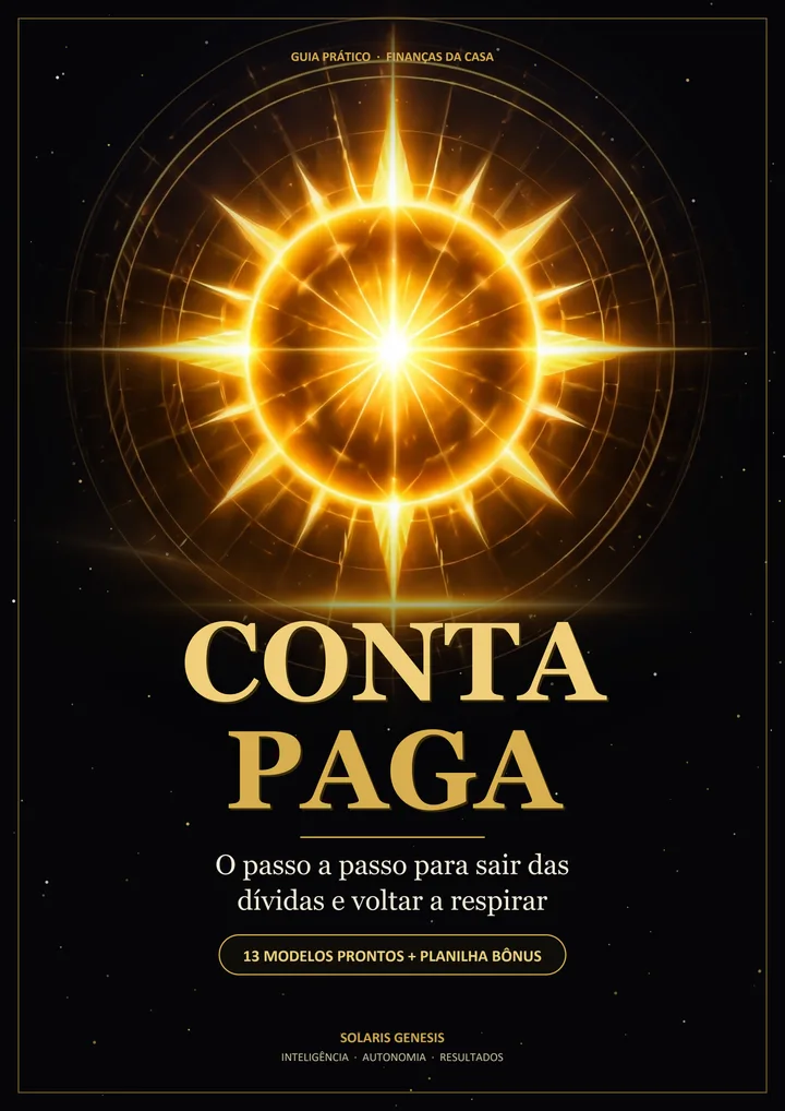 Capa do e-book Conta Paga