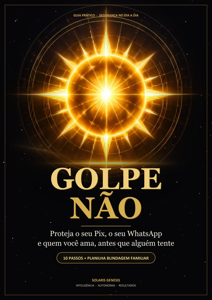 Capa do e-book Golpe Não