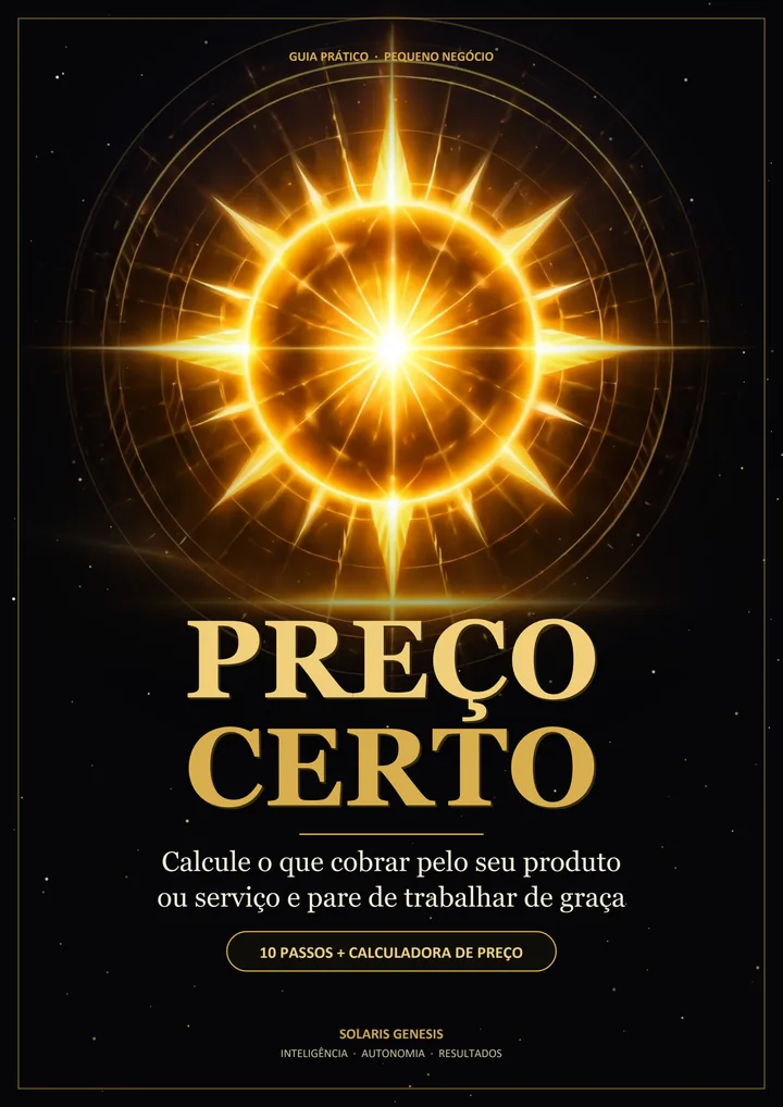 Capa do e-book Preço Certo