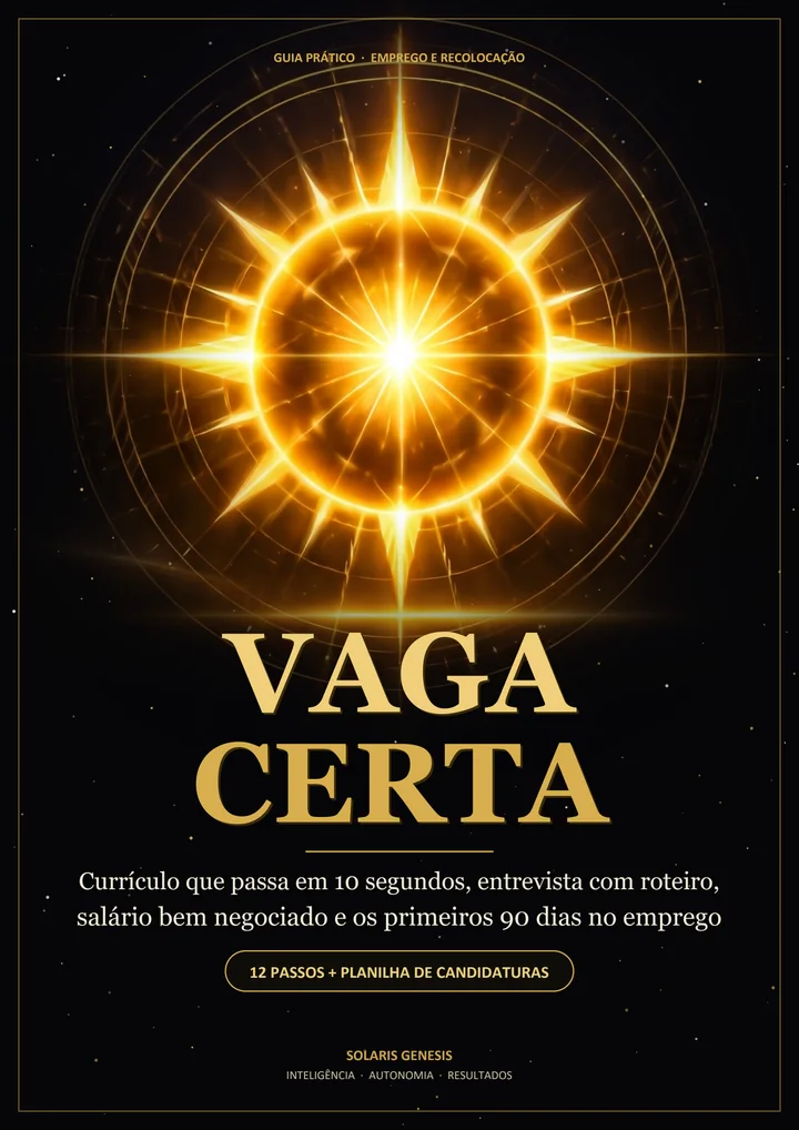 Capa do e-book Vaga Certa
